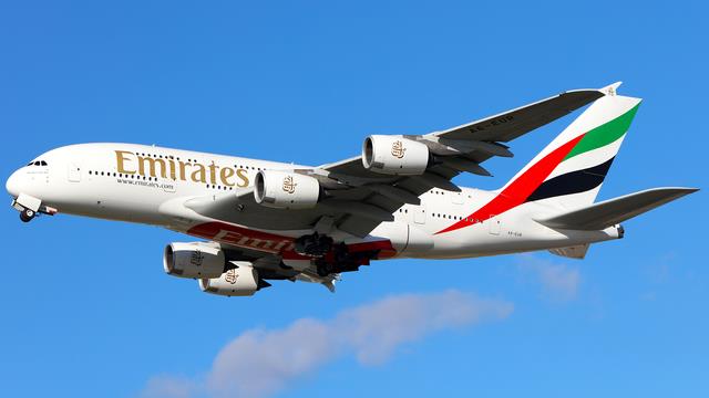 A6-EUR:Airbus A380-800:Emirates Airline